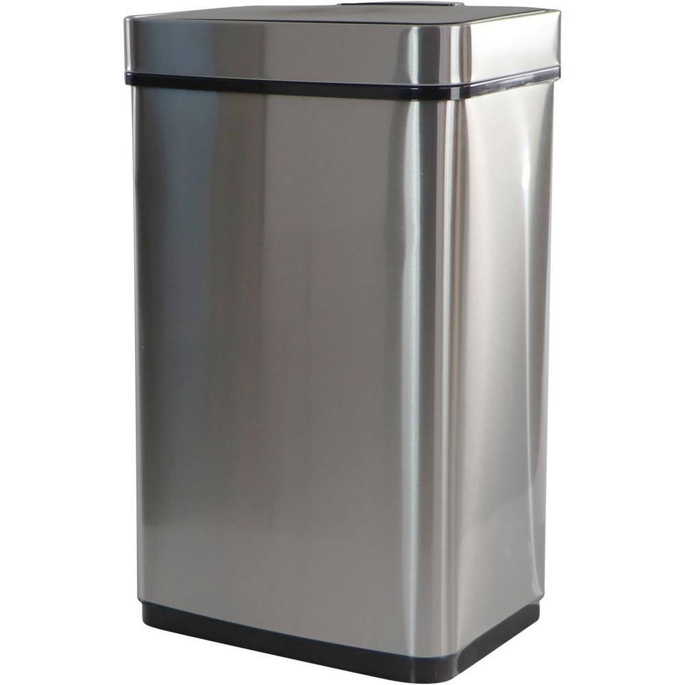Hanover Plastic Motion Sensor Kitchen Trash Can - 16 Gallons