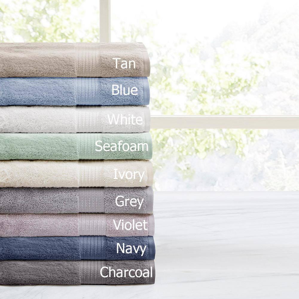 Kazimira Organic 100% Cotton 6 Piece Towel Set