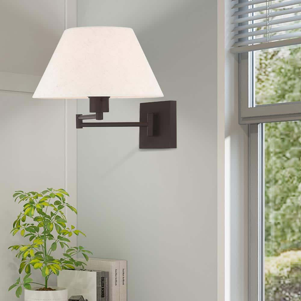 Livex Lighting 1 - Light Wall Light in  Bronze