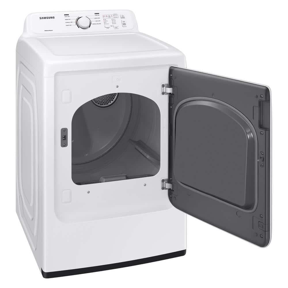 Samsung 7.2 cu. ft. Electric Dryer with Sensor Dry and 8 Drying Cycles