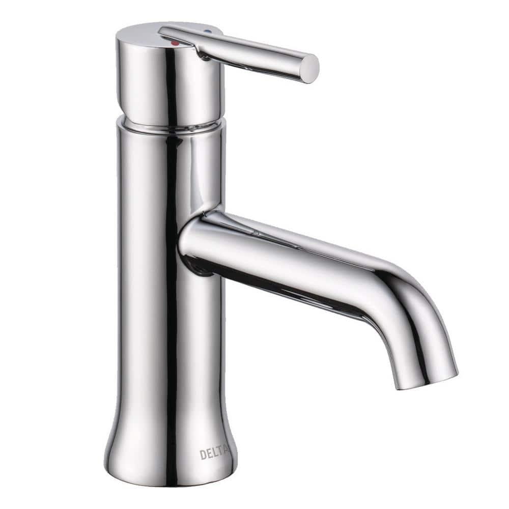 Delta Trinsic Single Handle Bathroom Faucet, Chrome