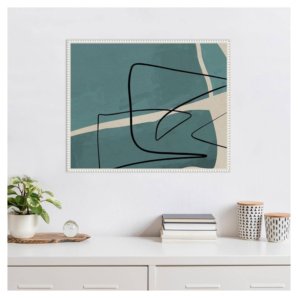 Amanti Art Different Strokes II by Dan Meneely Canvas Wall Art Print Framed 28 x 23-in.