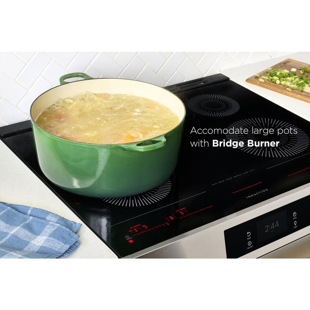 Frigidaire 30" Front Control Induction Range With Total Convection