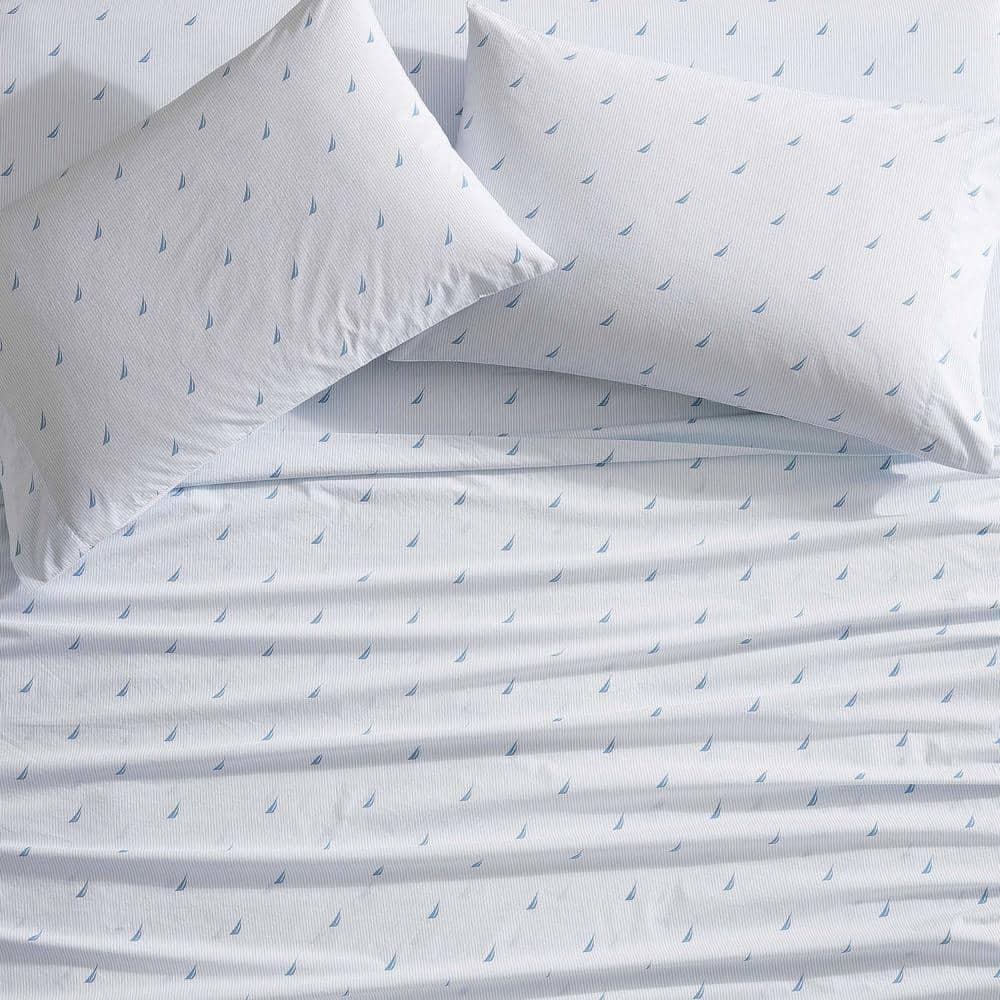 Nautica Nautica Printed Cotton Percale Sheet Sets