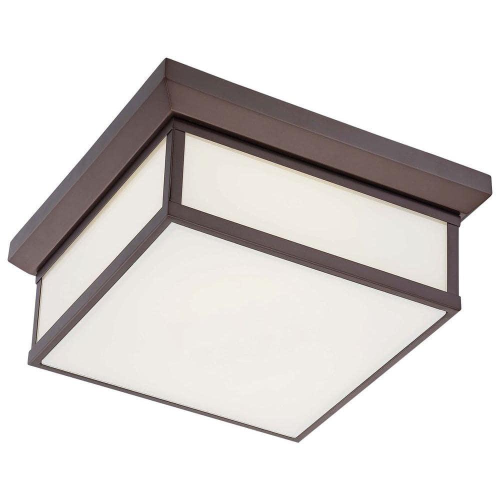 Minka Lavery Kentwood Collection 13" Wide Harvard Bronze Ceiling Light