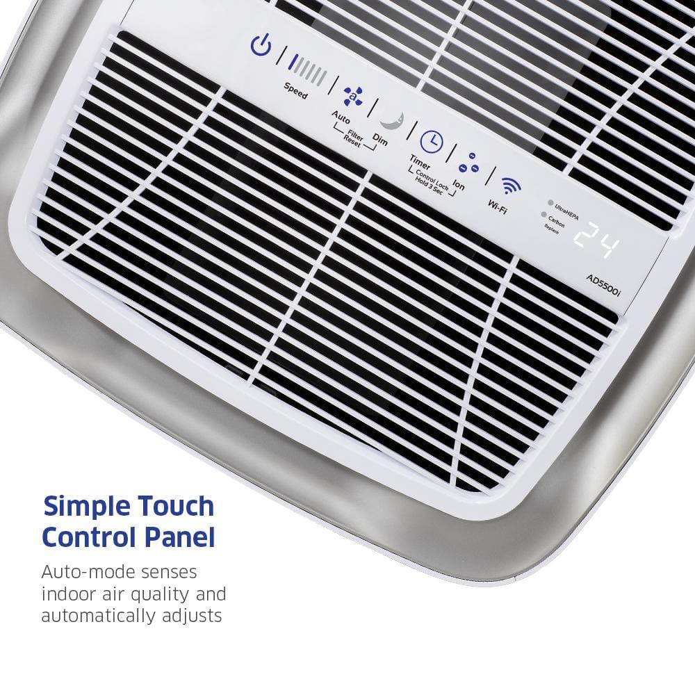 AIRDOCTOR AD5500i Smart Purifier for Extra Large Spaces UltraHEPA Carbon & VOC Filters