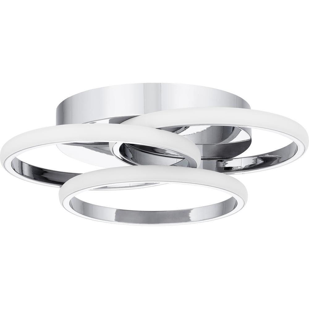 Quoizel Lighting Moonan 1 - Light Flush Mount in  Polished Chrome