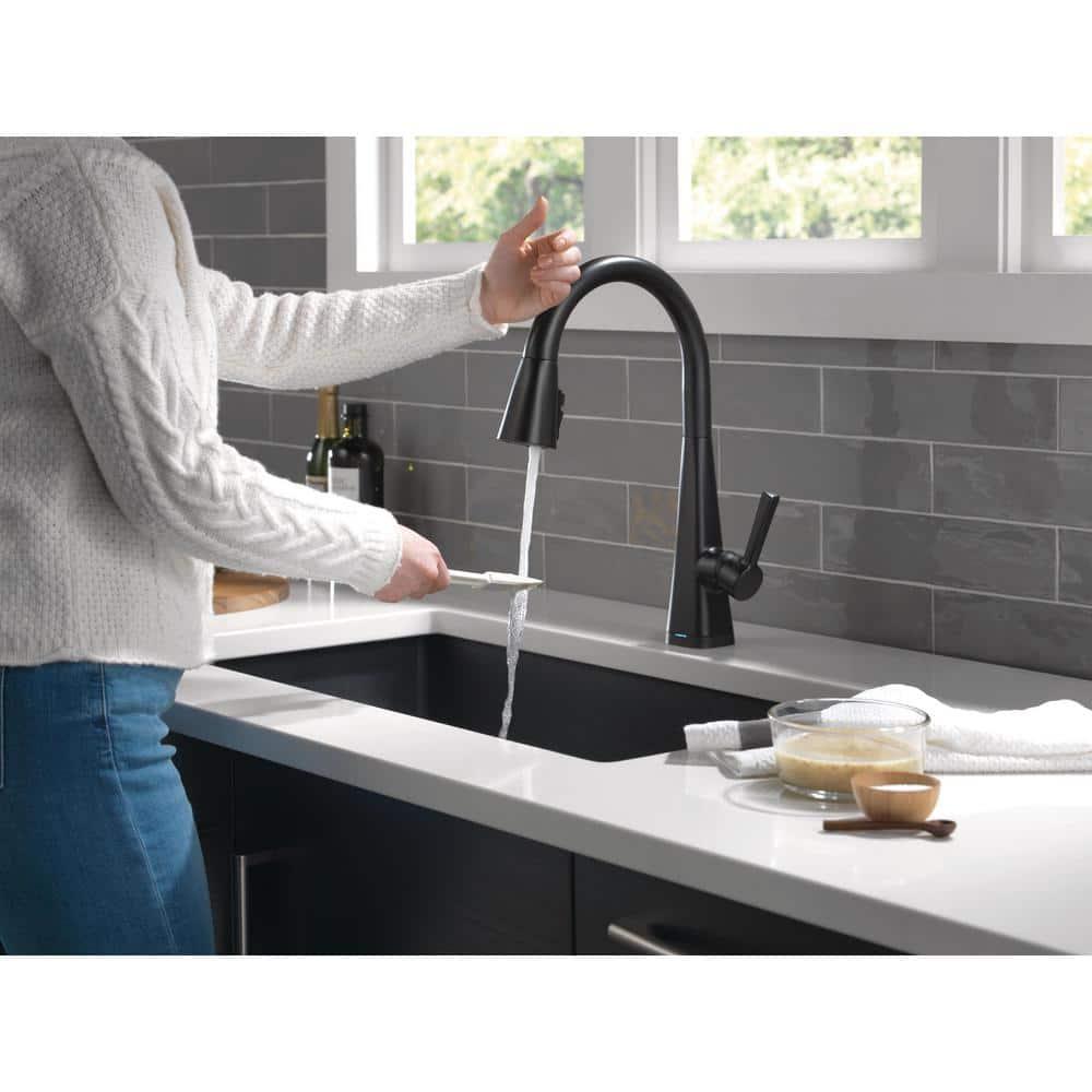 Lenta Pull Down Sprayer Touch Kitchen Sink Faucet, Touch Control Kitchen Faucet