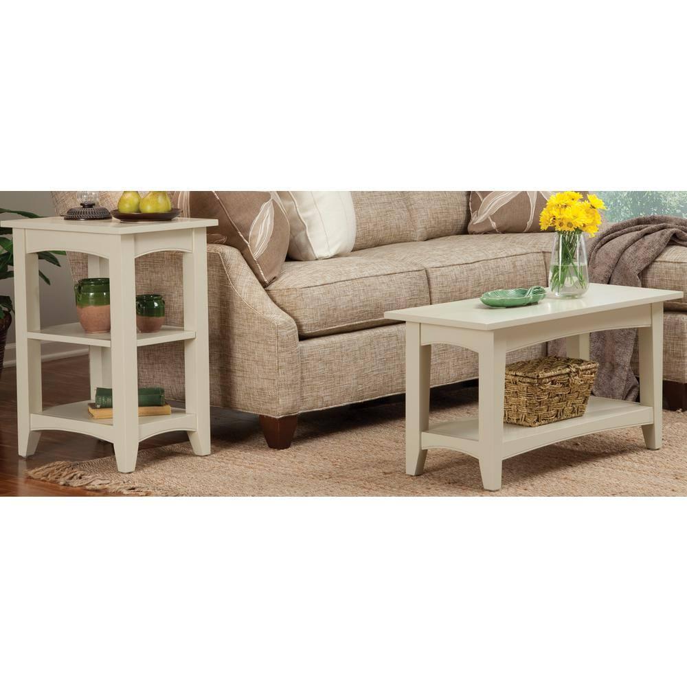 Shaker Cottage Bench with Shelf Sand - Alaterre Furniture: Hardwood Entryway Storage, Unupholstered Hallway Seat