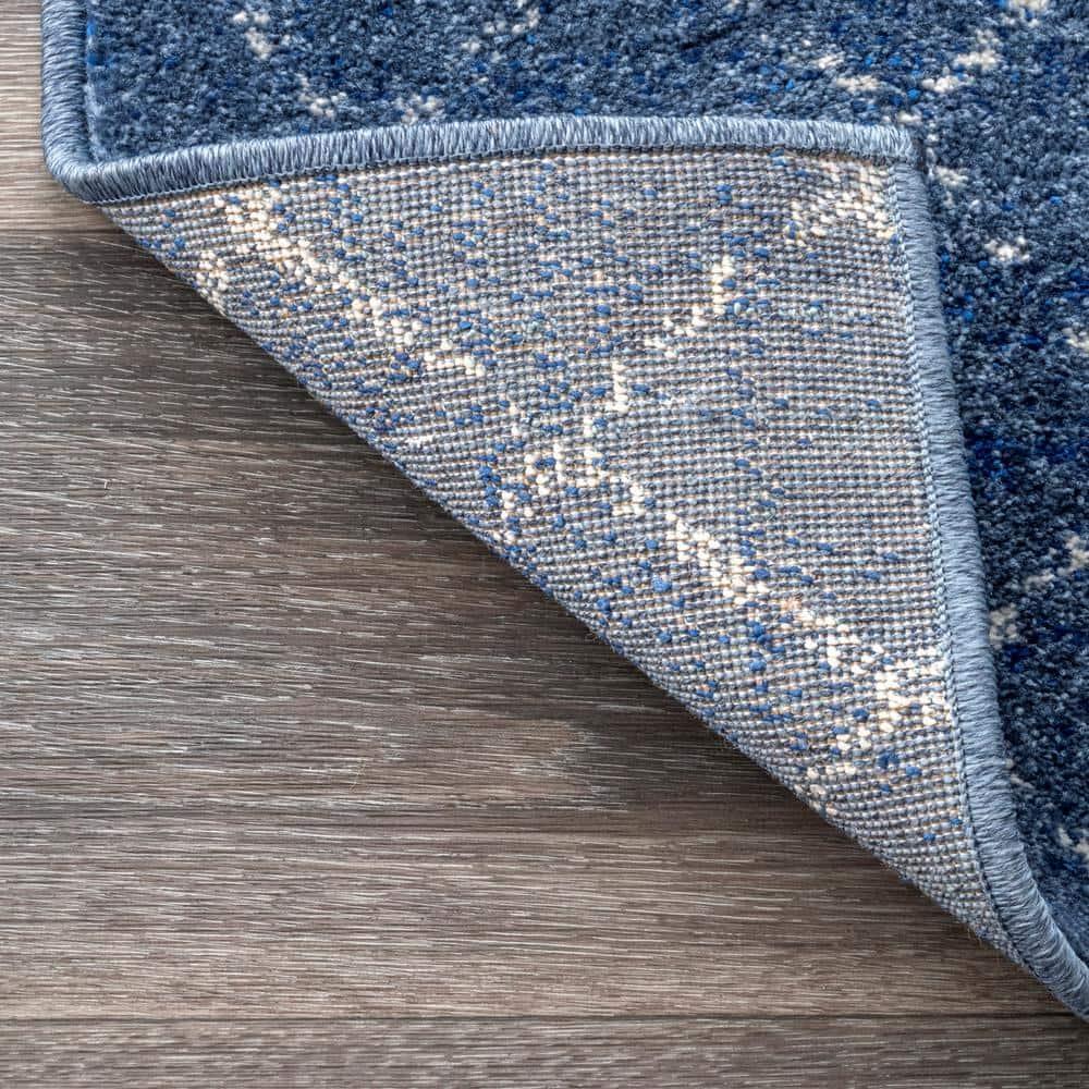 nuLOOM Moroccan Blythe Area Rug, Runner 2' 8" x 8', Dark Blue