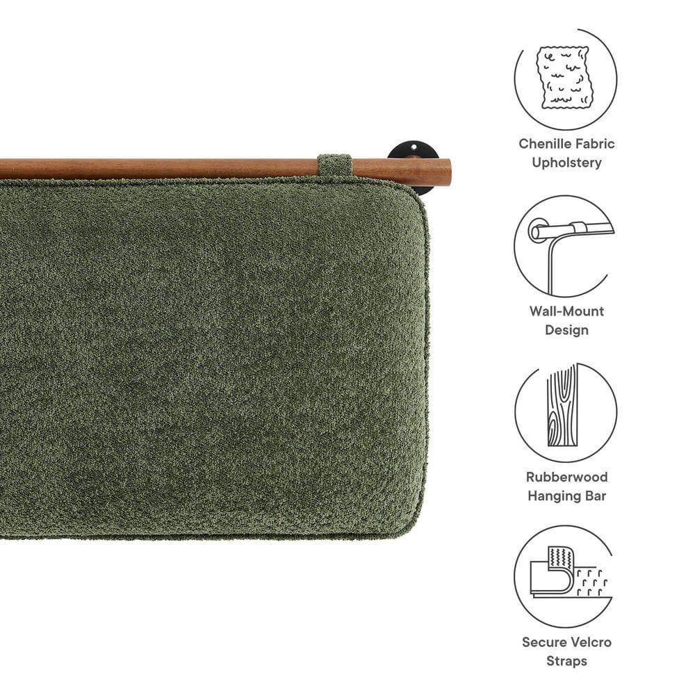 Modway Anela Wall-Mounted Chenille Upholstered Headboard