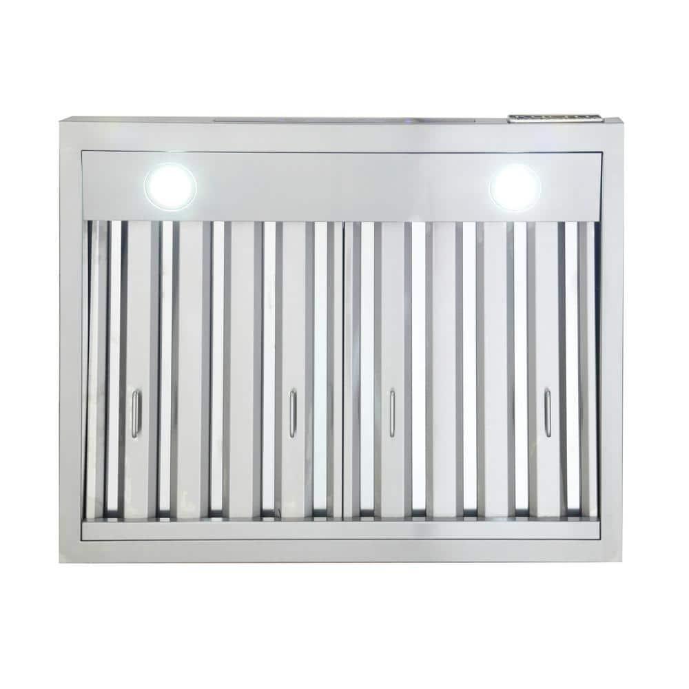 Kucht 36" Stainless Steel 900 CFM Ducted (Vented) Under Cabinet Range Hood with Baffle Filter