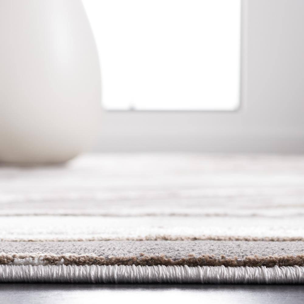 Wade Logan® Swindle Abstract Gray/Beige Area Rug
