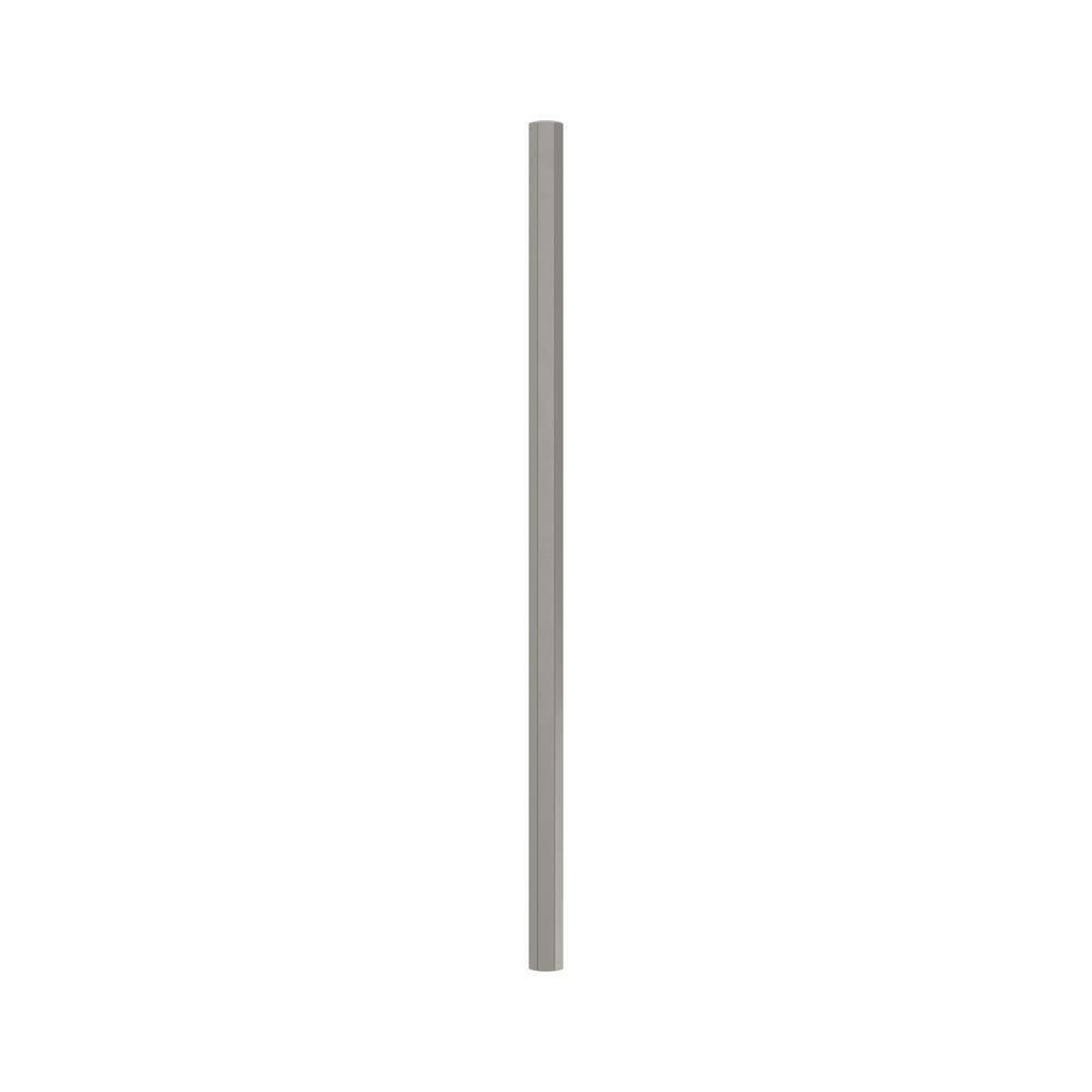 Amerock Caliber 10-1/16 inch (256mm) Center-to-Center Satin Nickel Cabinet Pull