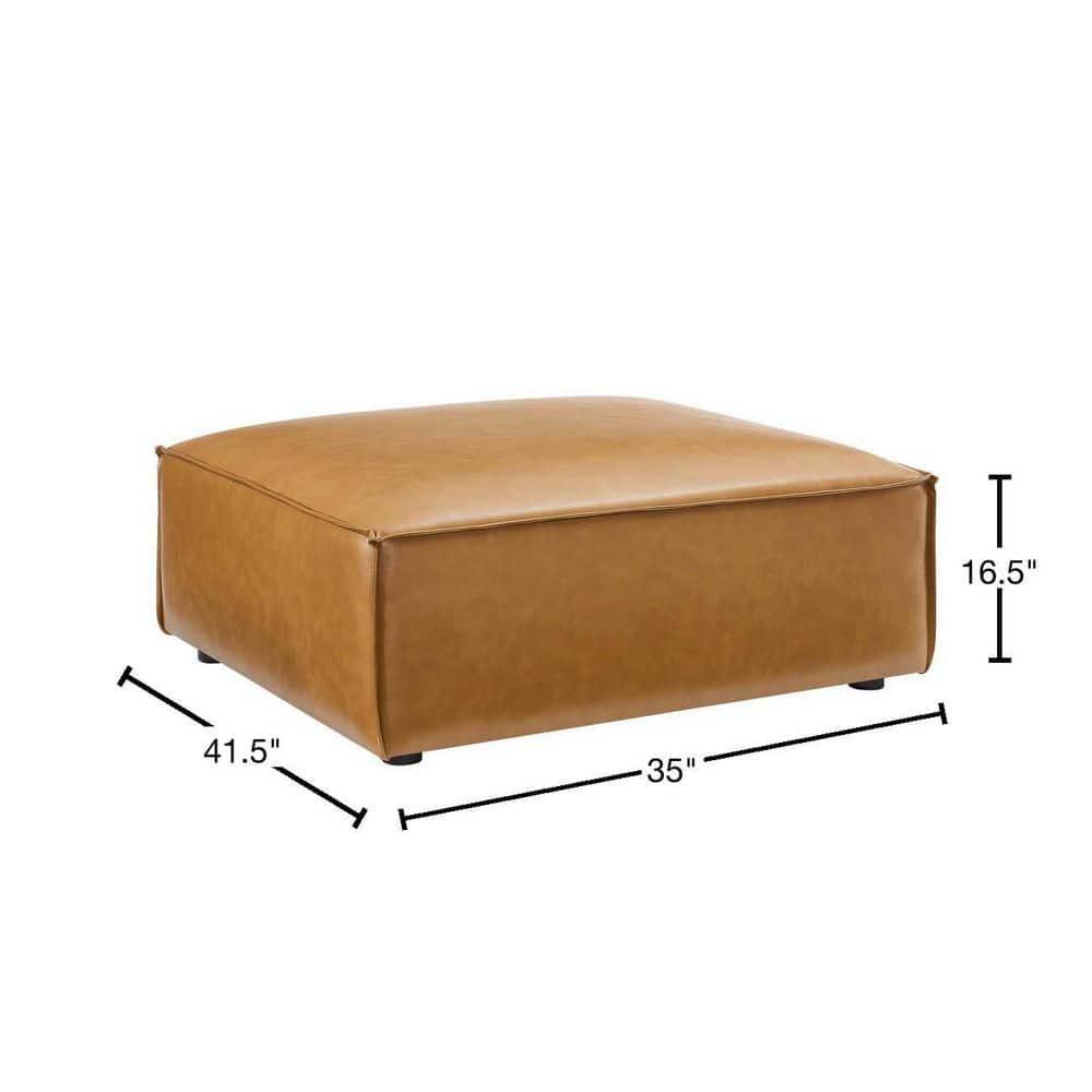 Modway Modway Restore Vegan Leather Ottoman