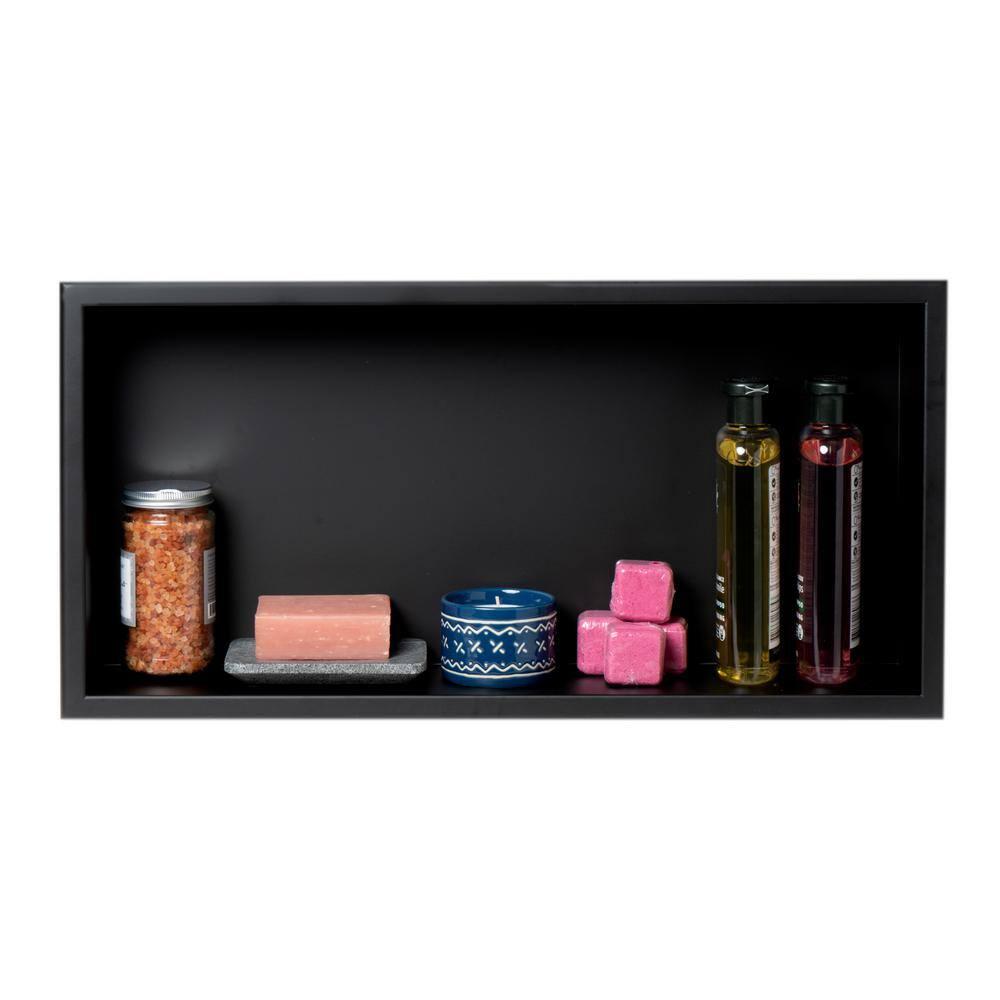 Adhesive Stainless Steel Shower Shelf