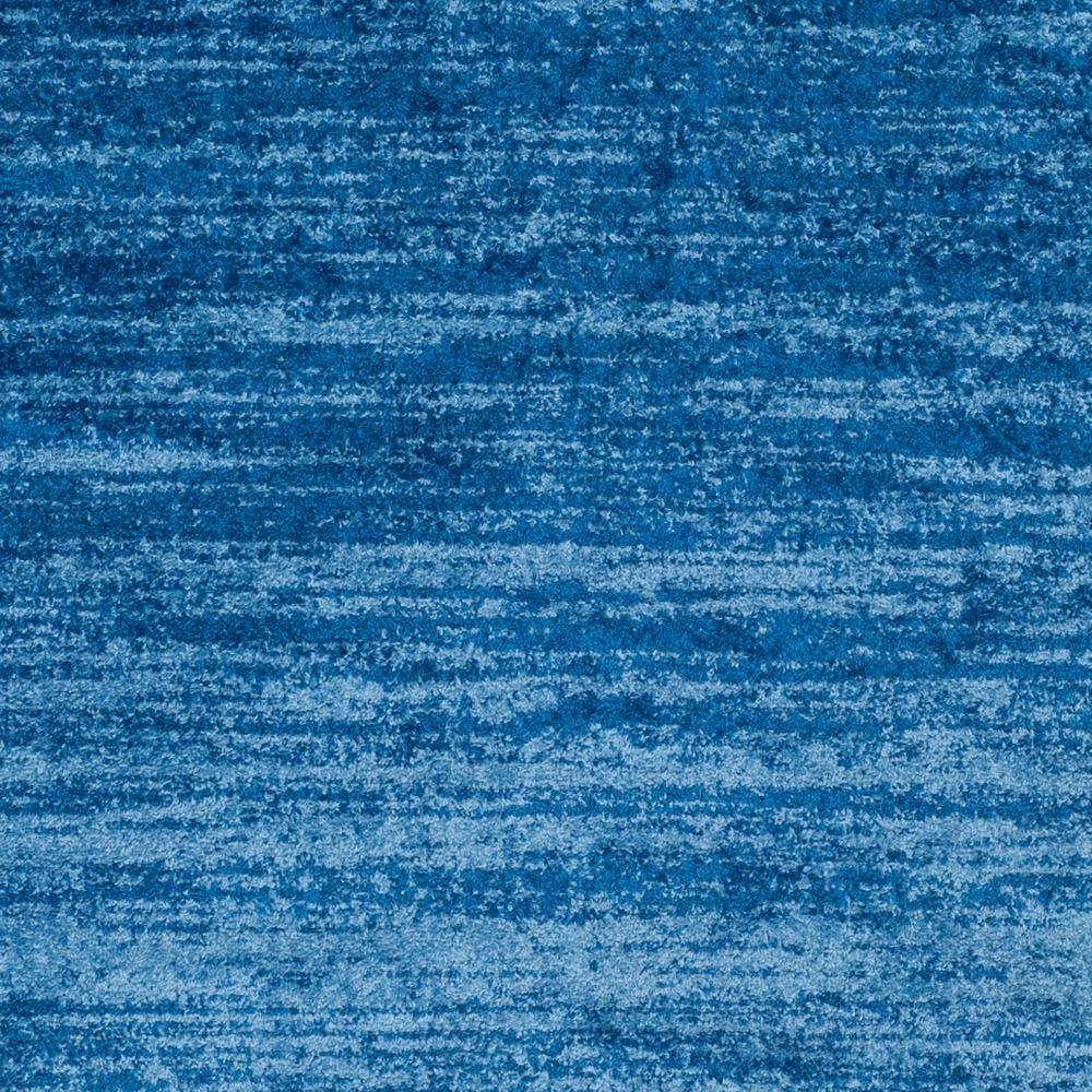 Adirondack ADR113 Machine Made Indoor Area Rug - Light Blue/Dark Blue - 8' Round - Safavieh