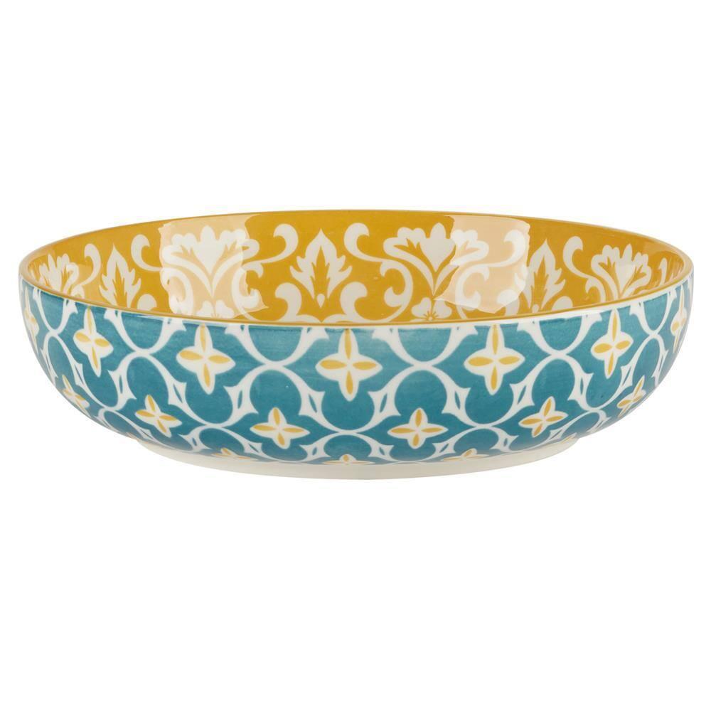 Panache Set of 6 Soup Pasta Bowl 6 asst 9.25in Diam x 2.25in 40oz (Set of 6)