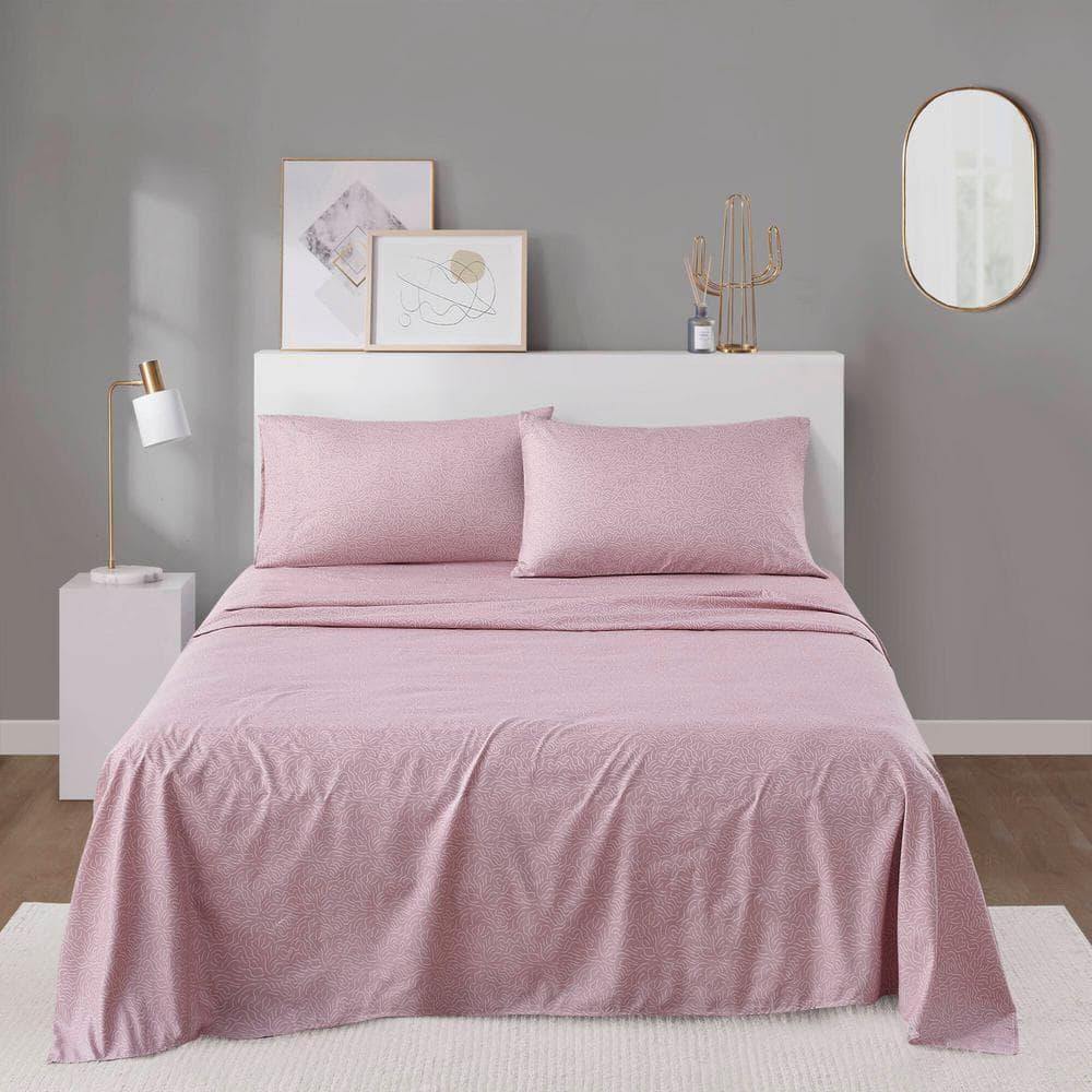 Madison Park Essentials 100% Cotton 200TC Printed Sheet Set