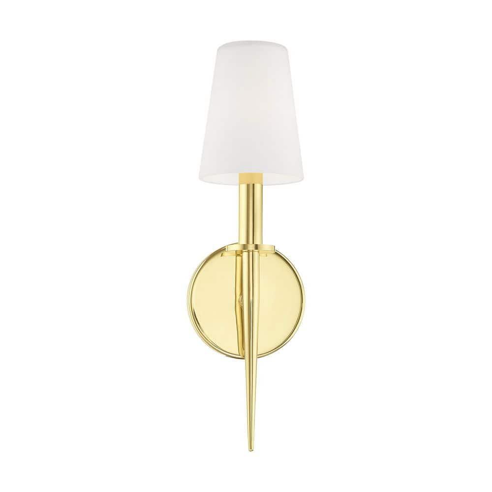 Livex Lighting Witten 1 - Light Wall Light in  Polished Brass