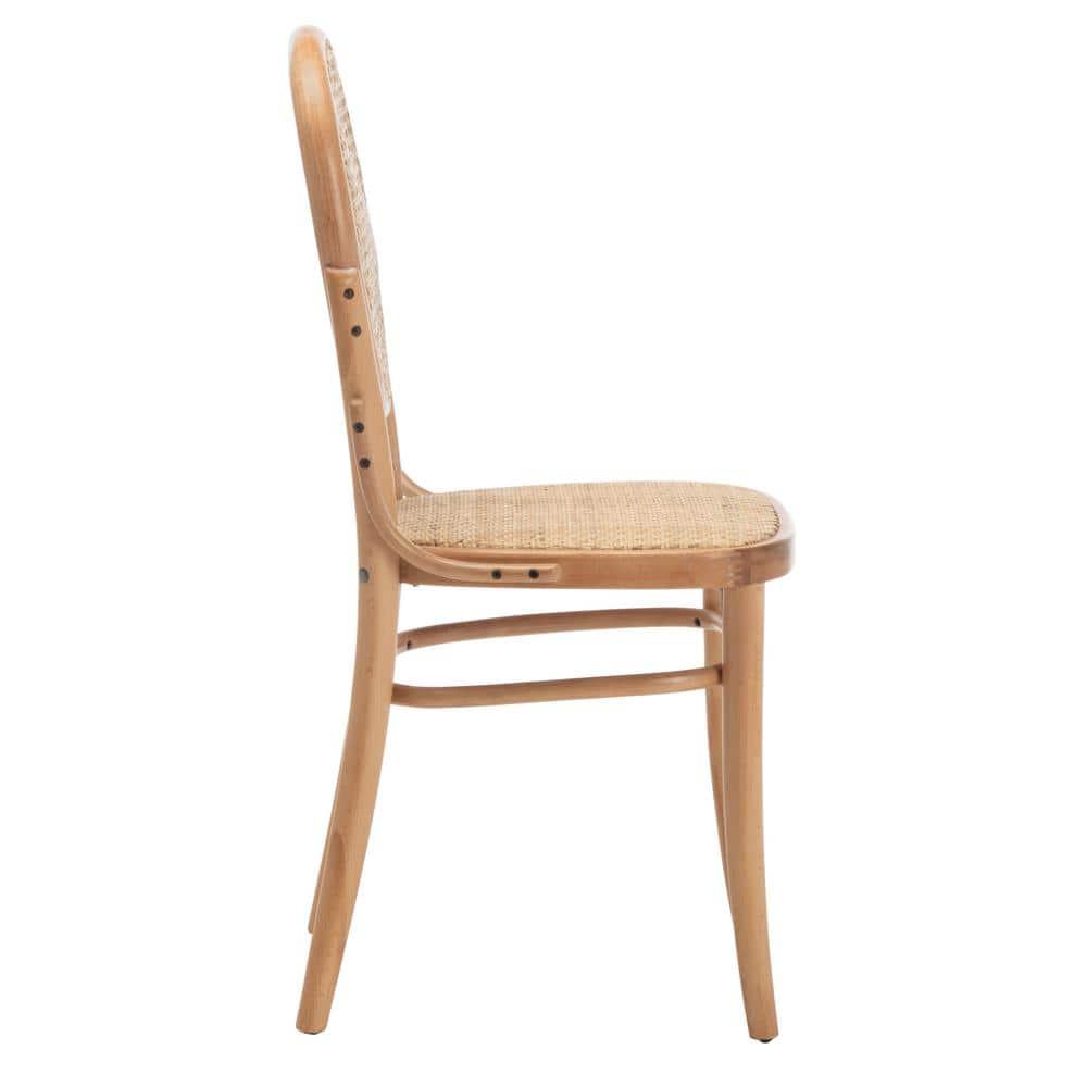 Sonia Cane Dining Chair (Set of 2) - DCH9504 - Natural - Safavieh
