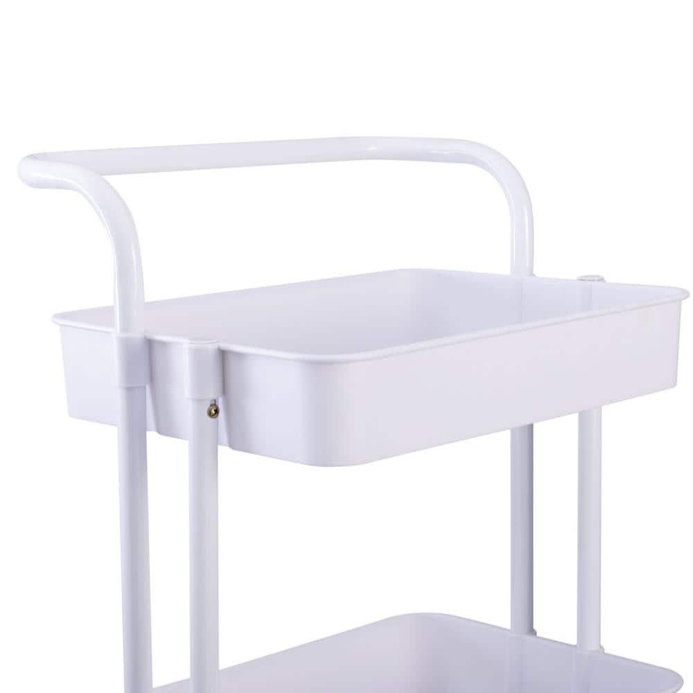 Organize It All Organize It All 3 Tier Rolling Basket Cart