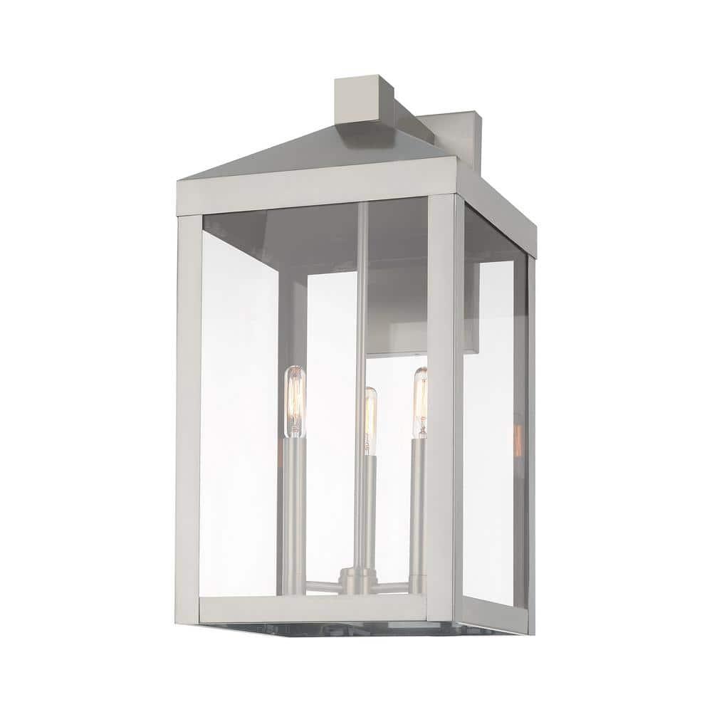 Livex Lighting Nyack 3 Light Outdoor Wall Lantern