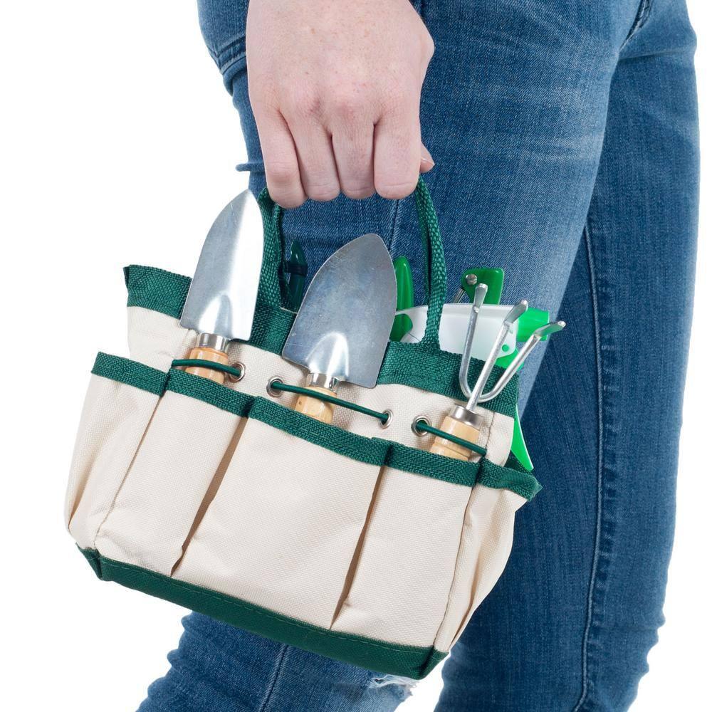 7 Piece Mini Gardening Tool Set and Carrying Bag