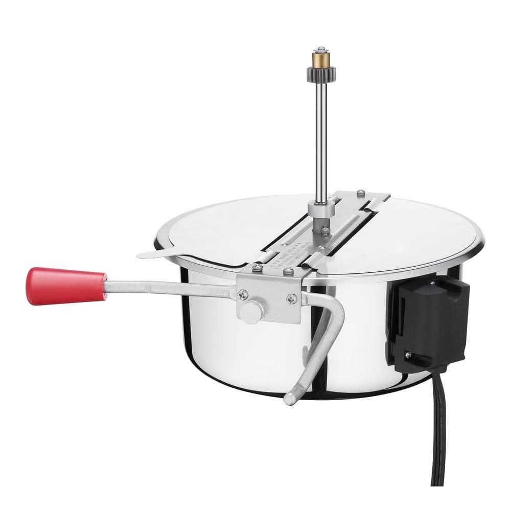 Superior Popcorn 8 oz. Movie Night Popcorn Maker Machine and Cart - Red