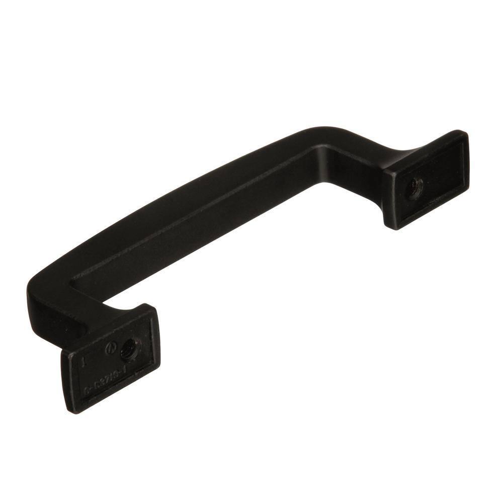 Amerock Westerly 3 inch (76mm) Center-to-Center Black Bronze Cabinet Pull