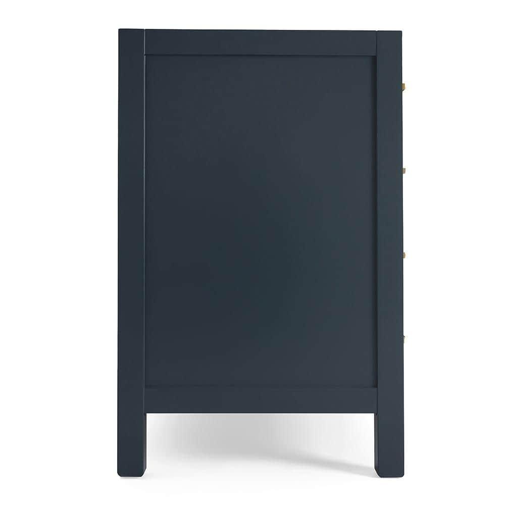 Ariel A037s-R-Bc Cambridge 36" Single Free Standing Wood Vanity Cabinet Only - Blue
