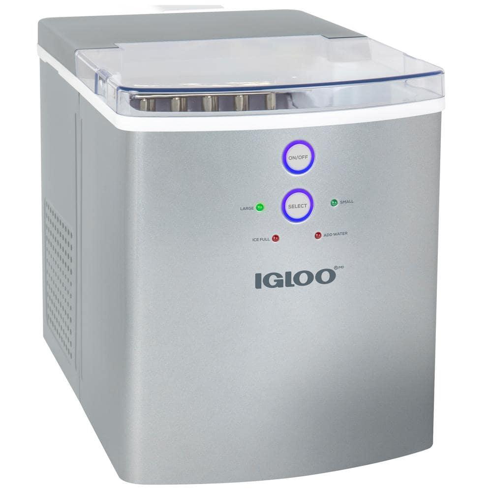 Igloo Igloo Premium Countertop Ice Maker Machine, 33 lbs. in 24 hrs. with Ice Scoop and Basket