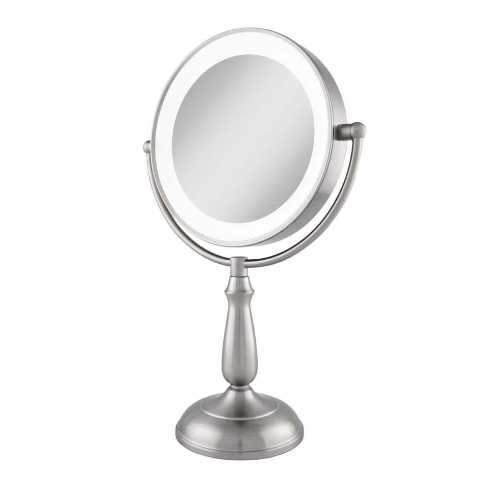 Zadro Touch LED 11" Magnifying Countertop Mirror with Smart Dimmer