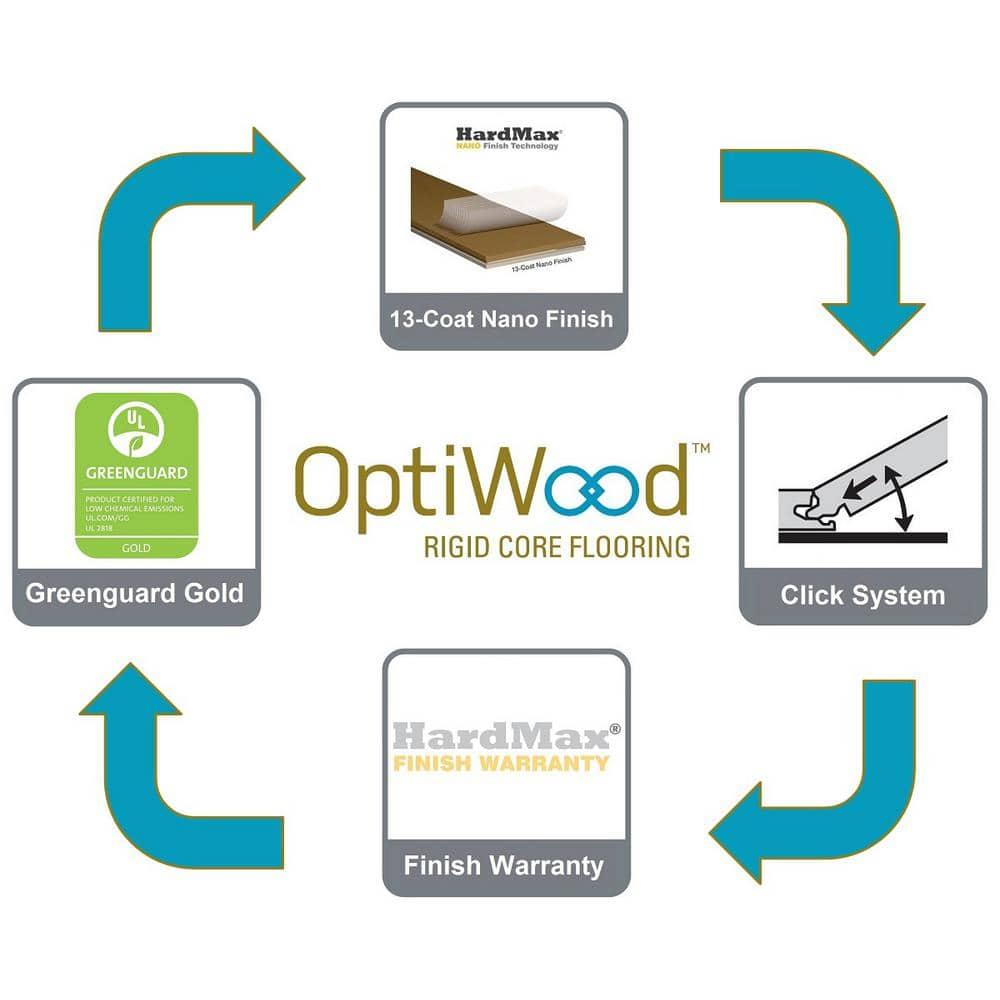 5'' W Waterproof Hardwood Flooring