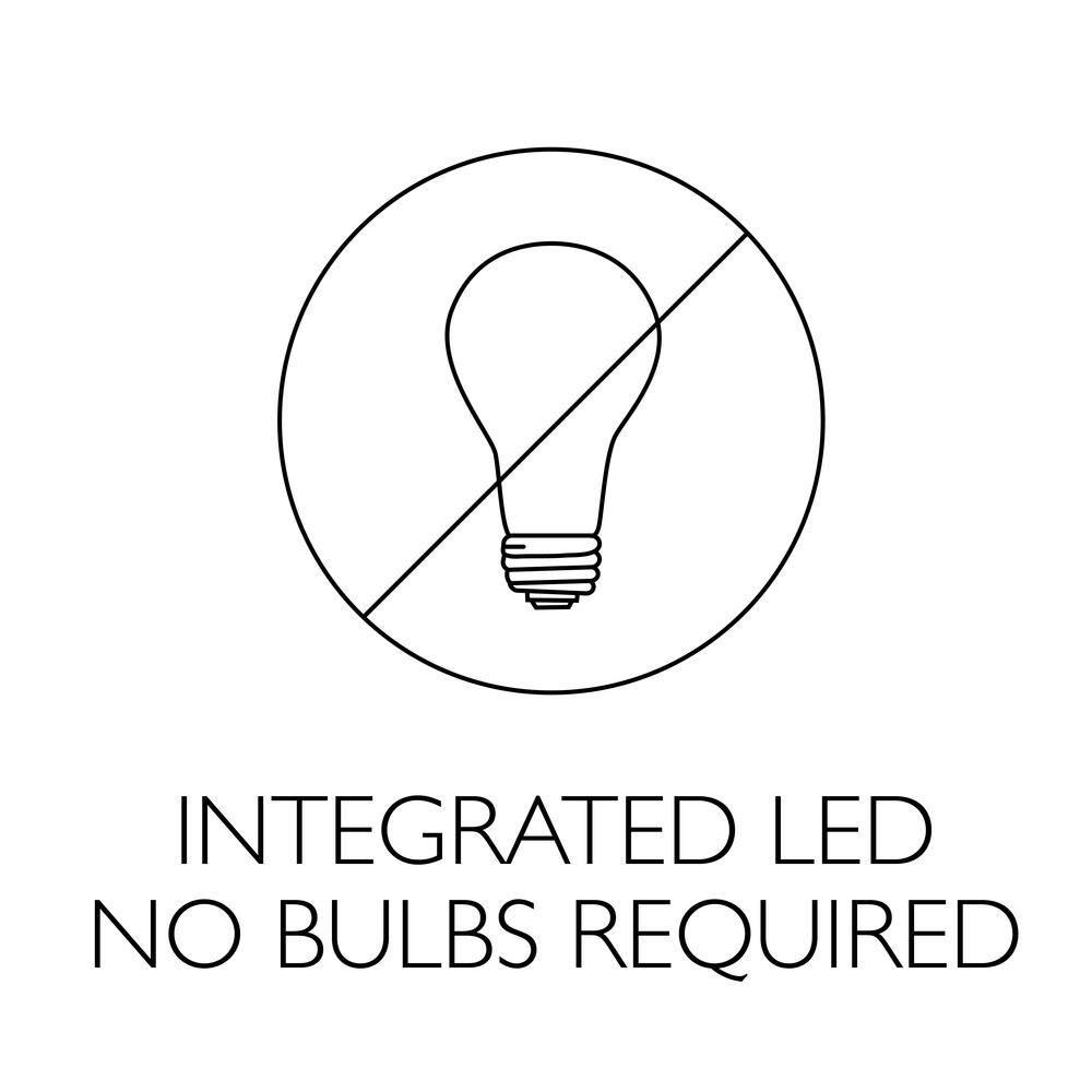 Design House, 587261 32-inch LED Ceiling Light, Dimmable, Bed Hall Kitchen Entry, Brushed Nickel