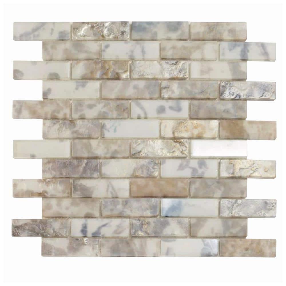 Apollo Tile Verre 11.7 In. X 11.7 In. Glass Mosaic Wall And Floor Tile (9.5 Sq Ft/Case) - 10 Pack (Set of 10)