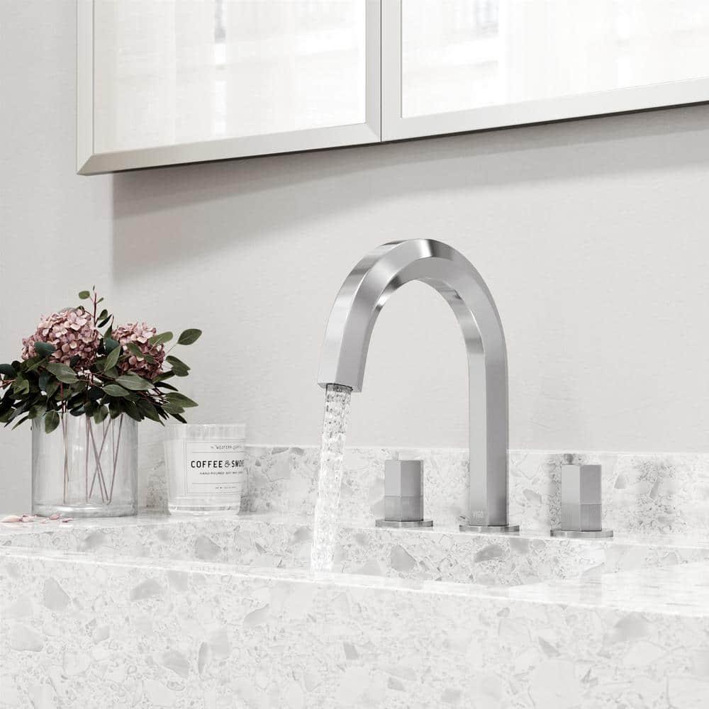 Hart 9" H Two Handle Widespread Bathroom Faucet