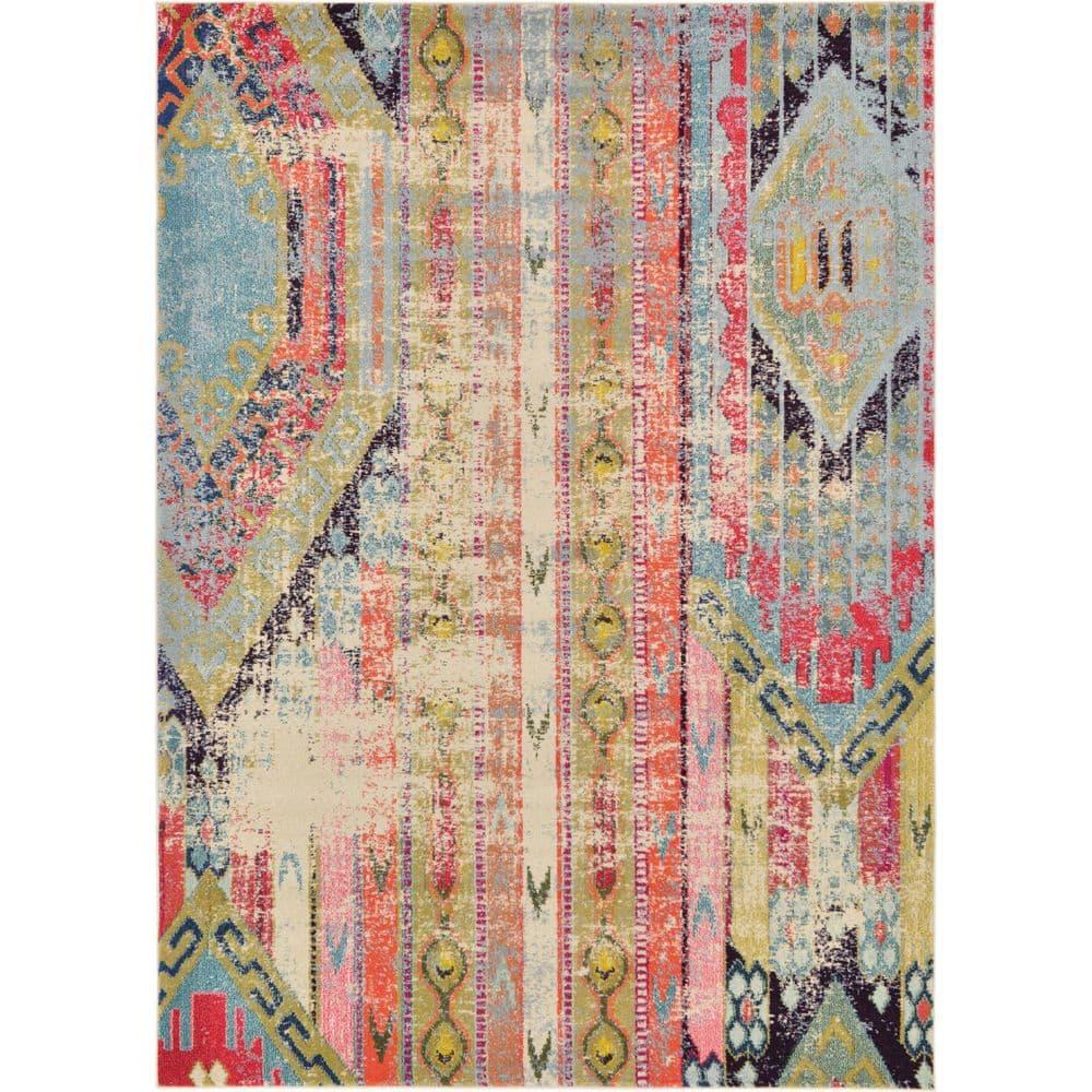 Unique Loom 7' 1 x 10' 0 Multi Sedona Yosemite Area Rug
