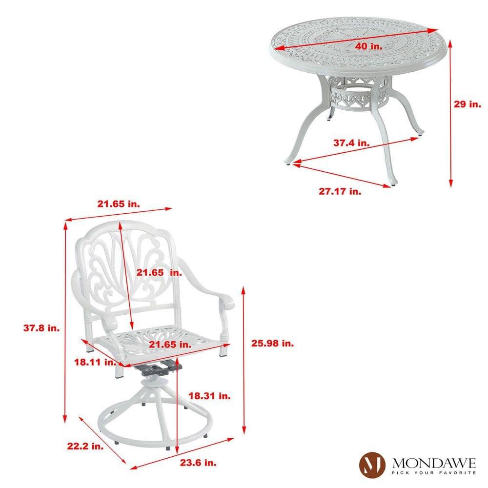 Miller 4 - Person Round Outdoor Dining Set