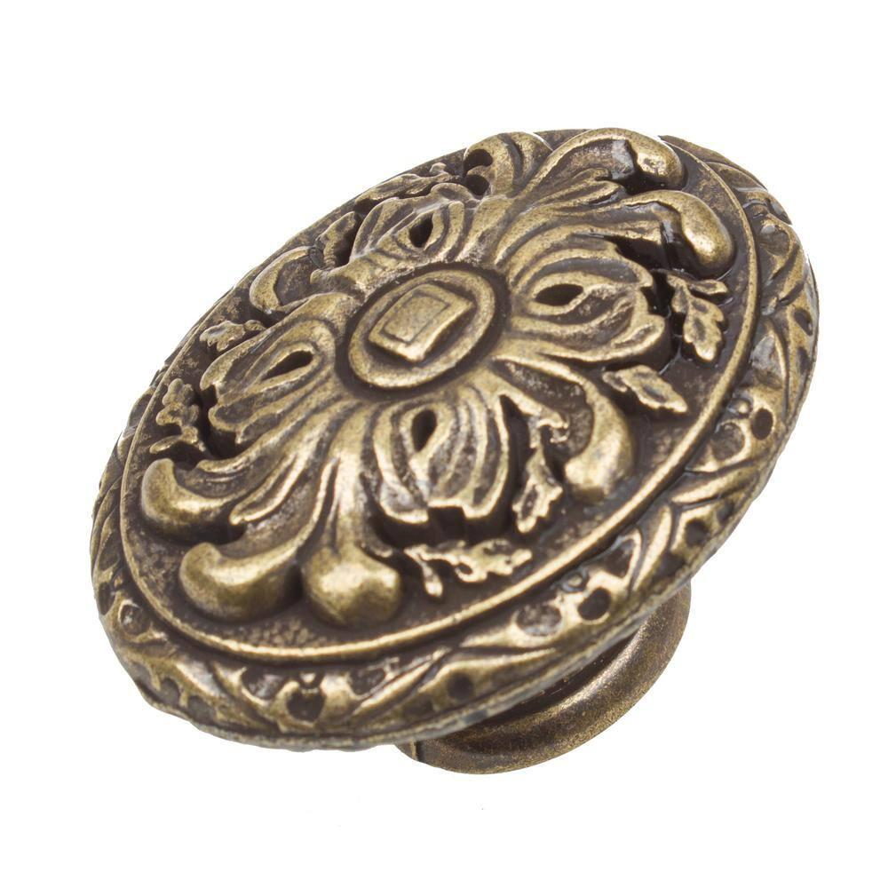 Old World 2" Length Oval Knob Multipack