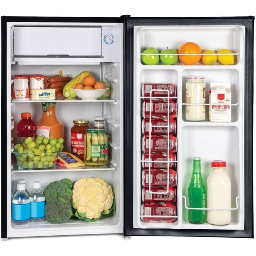 Igloo Igloo 3.2 Cubic Feet Freestanding Mini Fridge with Freezer