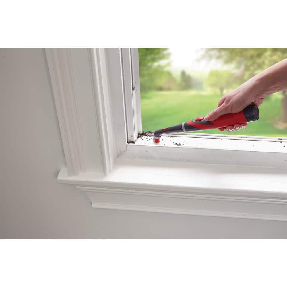 Rubbermaid Power Scrubber with 1 All-Purpose Scrubbing Head and 1 Grout Scrubbing Head