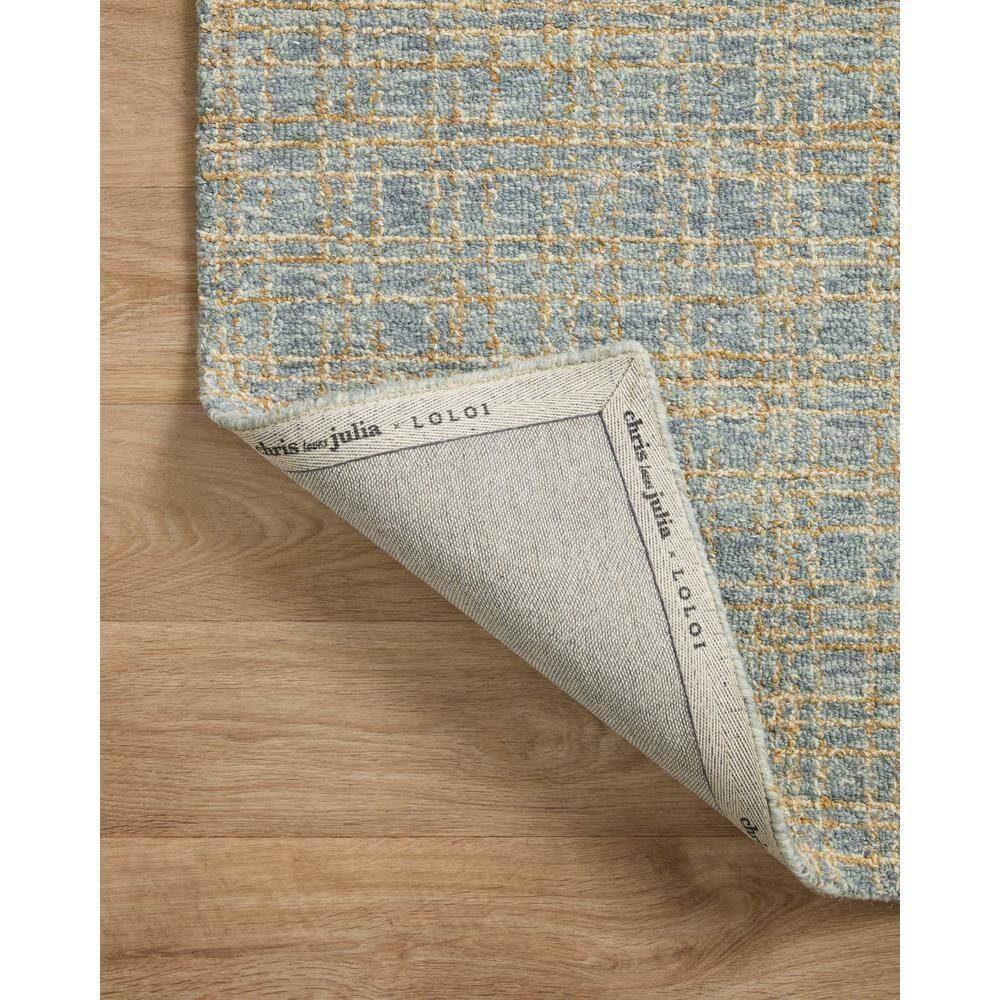 Polly I Hand-Tufted Wool Rug by Chris Loves Julia x Loloi - Blue and Sand / 2' x 5'
