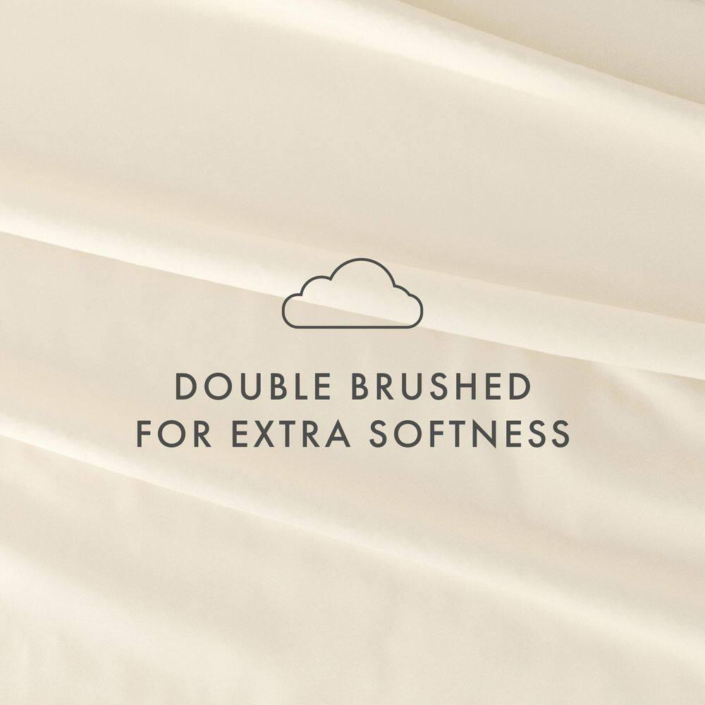 Becky Cameron 1800 Series Double-Brushed Microfiber 4 Piece Sheet Set