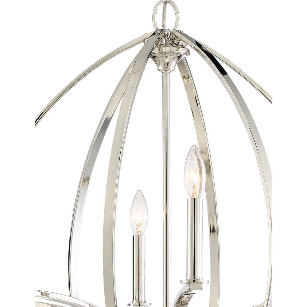 Minka Lavery Tilbury 6 - Light Dimmable Globe Chandelier