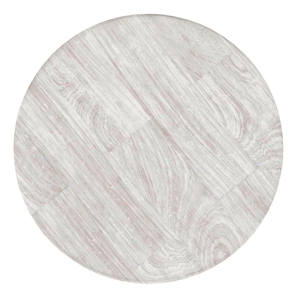 Dakota Fields Solid Mango Wood Contemporary Accent Table with Textured Finish, Fully Assembled