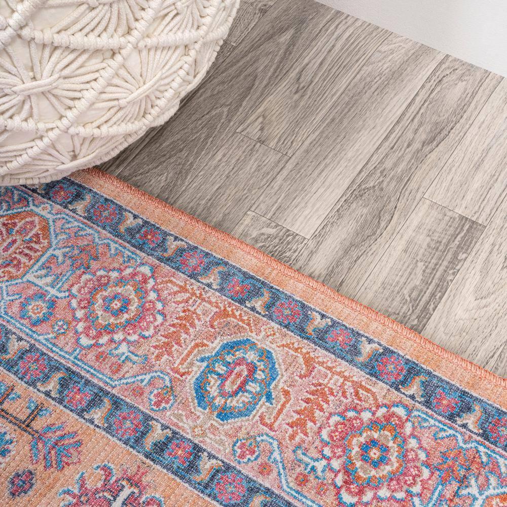 3' x 5' Kemer All-Over Persian Machine Washable Indoor/Outdoor Area Rug, Multi - JONATHAN Y