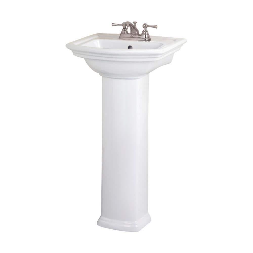 Barclay 3-384WH Washington Pedestal Lavatory