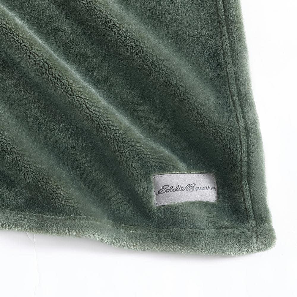 Eddie Bauer Eddie Bauer Ultra Lux Plush Solid Throw Blankets
