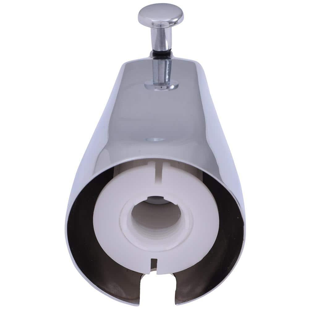 EZ-FLO 15084 Adjustable Diverter Spout Faucets, 5-3/8 inch Length, Chrome